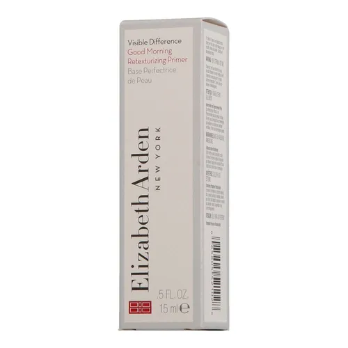 Elizabeth Arden Visible Difference Good Morning Retexturizing Primer 15 ml - Make Up - Diese Primer-Formel sorgt für eine glatte Hautstruktur und ein strahlendes Finish, ideal für einen perfekten Start in den Tag.
