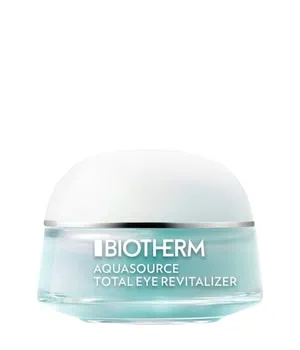 Biotherm Aquasource Total Eye Revitalizer 15 ml - Kühlendes Augengel - Augenpflege mit kühlendem Sofort-Effekt, die müde Augen revitalisiert und vor lichtbedingter Hautalterung schützt. Ideal für einen frischen, wachen Blick!