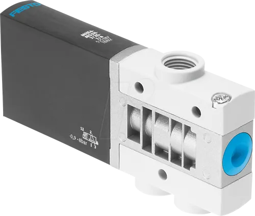 FESTO 525186 - Magnetventil, 24 VDC, 400 l/min - Elektromagnetisches Sitzventil für Druckluft, ideal für präzise Automatisierungslösungen. Hohe Zuverlässigkeit und Langlebigkeit, geeignet für vielseitige Anwendungen mit IP65 Schutz.