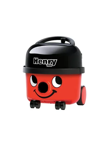 Numatic Henry HVR160 Staubsauger - Schwarz/Rot, kompakt und leistungsstark - Staubsauger, ideal für kleine Haushalte. Mit 6l Beutelvolumen und langlebiger Turbine, sorgt er für effizientes und umweltfreundliches Reinigen.