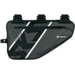 SKS GERMANY EXPLORER EXP. FRAMEBAG - Fahrradtaschen mit 4 Litern Stauraum, wasserdicht und mit Extrafach für Minitool und Minipumpe - perfekt für sicheres Bikepacking!