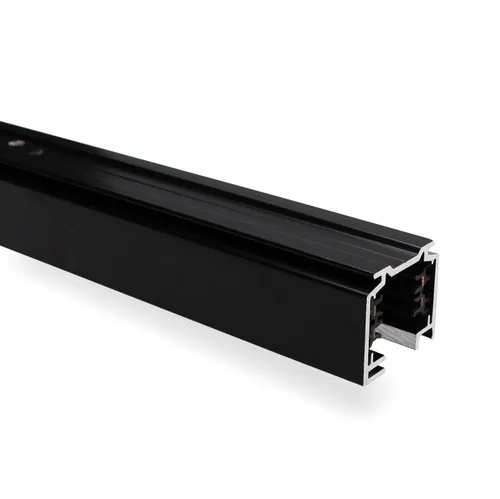 SLV EUTRAC 3-Phasen-Aufbauschiene - Leuchtbänder-Schienen, hochwertige Aluminium-Stromschiene für effektvolle Innenbeleuchtung und angenehme Atmosphäre – ideal für jeden Raum.