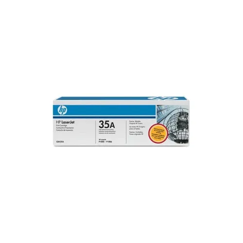 HP Toner CB435A 35A schwarz - Originaltoner für ca. 1.500 A4-Seiten, kompatibel mit HP LaserJet P1005 bis P1009