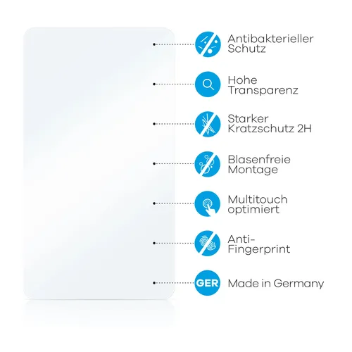 upscreen Schutzfolie für Rolex Yacht-Master 40 mm (Date) Anti-Bakteriell