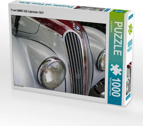 CALVENDO Puzzle Front BMW 328 Cabriolet 1937 1000 Teile Puzzle quer | 1000 Teile Lege-Größe 64x48cm Foto-Puzzle für glückliche Stunden
