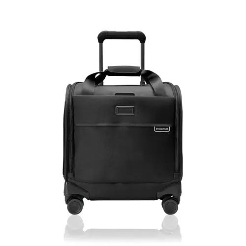 Briggs & Riley Baseline Spinner, Schwarz, 16-inch Underseat Cabin Bag, Baseline Spinner