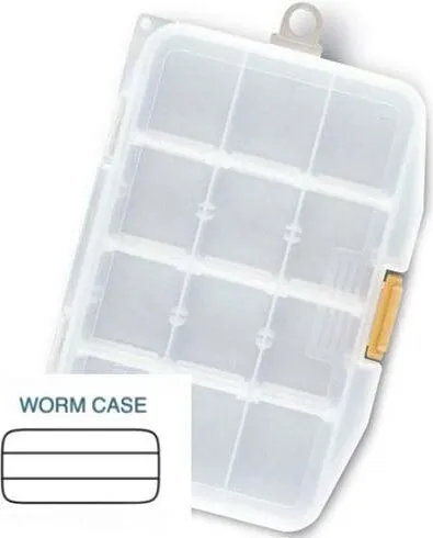 Meiho Case F Köderbox Durchsichtig Durchsichtig One Size