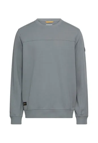 CAMEL ACTIVE Herren Sweater XXL in Stormy Blau - Bequemer Herren-Sweater von CAMEL ACTIVE in stormy blau. Aus 100% Baumwolle, mit normal hüftbedeckendem Schnitt und Rundhalsausschnitt für hohen Tragekomfort.