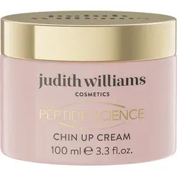 Judith Williams Peptide Science Chin Up Cream - Anti-Faltenprodukt für reife Haut, straffend und aufpolsternd, tierversuchsfrei und frei von Silikon und Parabenen, ideal für Nacken und Dekolleté.