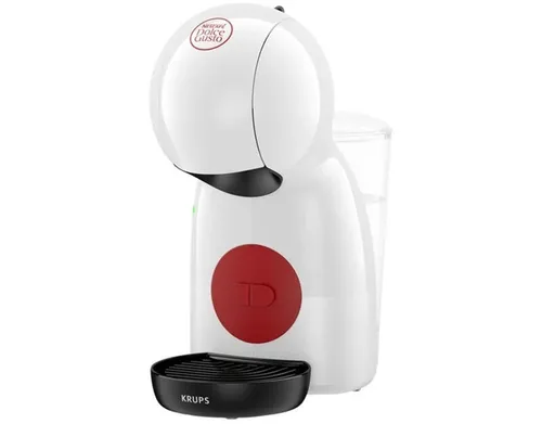 Krups Nescafé Dolce Gusto Piccolo X KP1A31.24, Weiß mit 50 Jacobs Kaffeekapseln - Kompakte Kaffeekapselmaschine für köstlichen Kaffee mit sämiger Crema. Ideal für kleine Küchen. Inkl. 50 Kaffeekapseln für vielfältige Getränke.