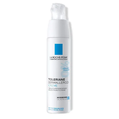 ROCHE POSAY Toleriane Dermallergo Creme 40ml - Tagespflege für allergische empfindliche Haut, beruhigt und spendet intensive Feuchtigkeit, ideal für empfindliche Hauttypen.