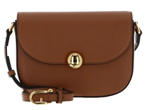 Furla Moonlight S Umhängetasche braun WB01887-BX3036-RY000 - Elegante Umhängetasche aus genarbtem Leder in Braun, perfekt für stilbewusste Frauen und ideal für den Alltag.