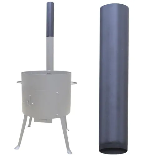 Schornstein-Verlängerung für Utschak Ø 7 cm – Ofenrohr 37 cm Ofen / Abzugsrohr