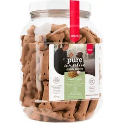 mera pure sensitive Goody Snacks Insect Protein | Leckerlie für Hunde | Besonders für sensible Hunde und Allergiker geeignet 600g