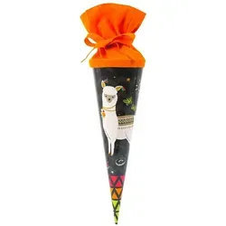 Goldbuch Schultüte Goldbuch Geschwistertüte HAPPYlife Lama - 35cm