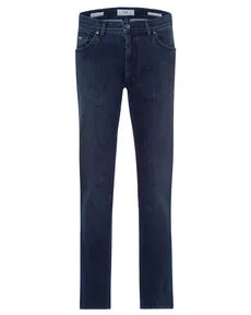 BRAX Feel Good Style Cadiz Dark Blue 36/34 - Moderne Straight Fit Jeans im hochwertigen Baumwollmix, mit sportiven Details und authentischer Used-Optik für einen lässigen Look.