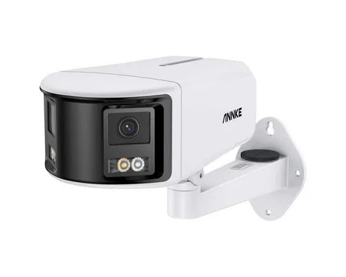 Annke I91DW LAN IP Überwachungskamera 4096 x 1840 Pixel - IP Kamera mit 20:9 Seitenverhältnis und fortschrittlicher Image Fusion Technologie für verzerrungsfreie Bilder und optimale Überwachung.