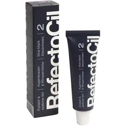 RefectoCil 2.blauschwarz Augenbrauen- und Wimpernfarbe 15 ml - Hochwertige Augenbrauen- und Wimpernfarbe für eine langlebige, wasserfeste Färbung. Ideal zur Anpassung an die Haarfarbe. Eine Tube reicht für ca. 30 Anwendungen. Für individuelle Farbauswahl und perfekte Ergebnisse!