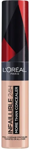 L'ORÉAL PARIS Concealer INFAILLIBLE 24h MORE THAN CONCEALER, hohe Deckkraft, Alleskönner: Abdecken, Auffrischen, Konturieren