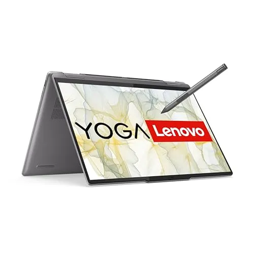 Lenovo Yoga 7 2-in-1 AMD Ryzen™ 5 8640HS Hybride (2-en-1) 35,6 cm (14") Écran Tactile WUXGA 16 Go LPDDR5x-SDRAM 512
