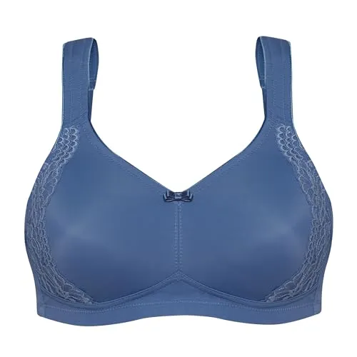 Susa Minimizer BH Damen ohne Bügel - London, royal Blue 90C, optisch verkleinert und bietet perfekten Halt mit gemoldeten Cups