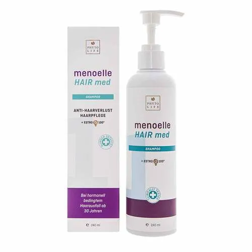 MENOELLE HAIR med Shampoo 240 ml - Sanftes Shampoo für die tägliche Haarpflege, ideal zur Unterstützung der Haarstruktur und für ein gepflegtes Aussehen.