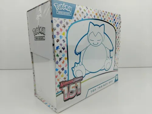 🇩🇪 Pokemon 151 Karmesin & Purpur Top Trainer Box DE  NEU & OVP Pokémon Booster