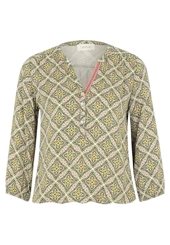 Cartoon Klassische Bluse grün 44 - Bluse in Größe 44, aus 100% Viskose, pflegeleicht und ideal für den Alltag oder besondere Anlässe.