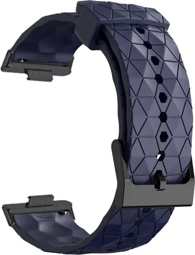 Für Huawei Watch Fit 4 / 4 Pro / 3 Silikon Design Ersatz Band D- Blau