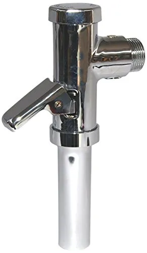 Schell WC 02 202 06 99 Druckspüler Schellomat - Badezimmer Zubehör, langlebiger Druckspüler mit Hebel, einfach zu installieren und aus hochwertigem verchromtem Messing für eine ansprechende Optik.