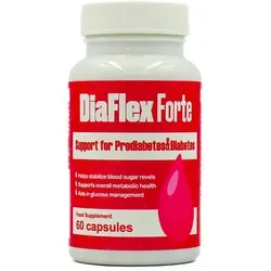 DiaFlex Forte - Nahrungsergänzungsmittel mit Mineralien und Vitaminen - Vitamine & Mineralien: Hochwertige Kapseln mit einer ausgewogenen Kombination aus essentiellen Nährstoffen zur Unterstützung Ihres Wohlbefindens.
