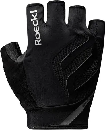 Roeckl Iton 2 Halbfinger-Handschuhe - Fahrradhandschuhe mit optimalem Grip und atmungsaktivem Material, ideal für sportliches Fahren und langen Tours.