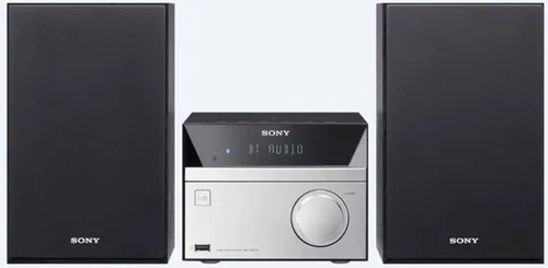 Sony CMT-SBT20B Micro HiFi-Anlage - Stereoanlage mit Bluetooth und NFC, ermöglicht kabelloses Musikstreaming und bietet 12 Watt Leistung für satten Klang. Ideal für Musikliebhaber!