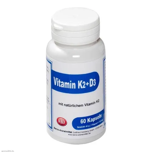 Vitamin K2 + D3 Berco Kapseln Inhalt: 44.1 g