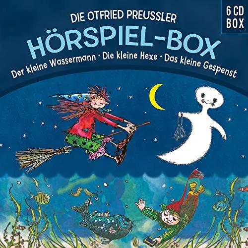 Die Ottfried Preußler - Hörspielbox: Der kleine Wassermann/Die kleine Hexe/Das kleine Gespenst