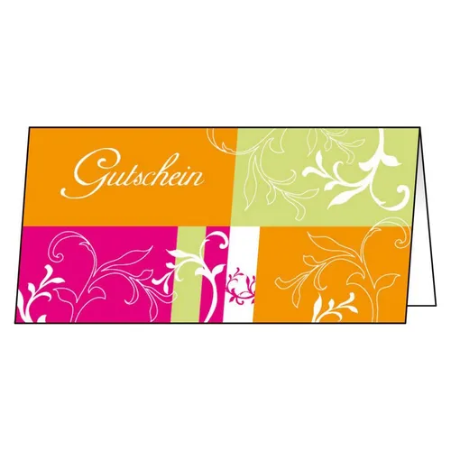 SIGEL 25 Gutscheine Samba DIN lang