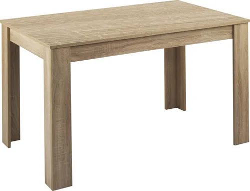 byLIVING Esstisch Nepal (sonoma eiche, 140x80cm) - Esstisch in modernem Design, pflegeleichte Oberfläche, resistent gegen Schmutz und Feuchtigkeit, ideal für den täglichen Gebrauch.