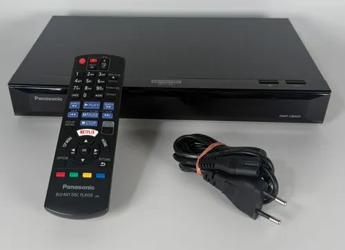 Panasonic DMP-UB404EGK 4K UHD HDR Blu-Ray Player - Blu-Ray-Player mit Hollywood Cinema Experience für atemberaubende 4K Bildqualität und dynamische Helligkeitsanpassung – ideal für Ihr Heimkino!