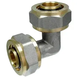 Schraubfitting-Winkel 90° - 16 x 2,0 mm für Alu-Mehrschicht-Verbundrohr