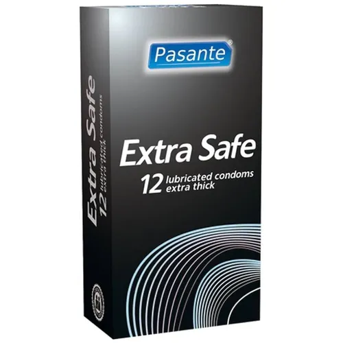 Pasante Extra Safe Kondome mit erhöhter Dicke, 12 Stück