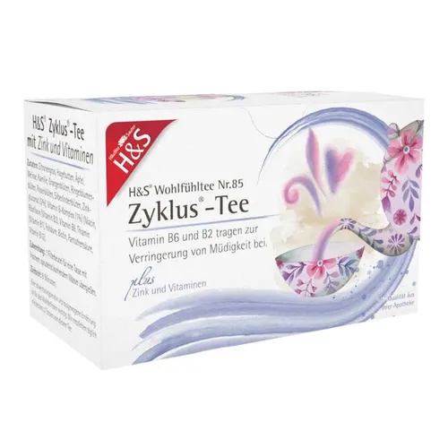 H&S Zyklus-Tee mit Zink und Vitaminen – 20 Filterbeutel - Genießen Sie den H&S Zyklus-Tee in praktischen Filterbeuteln. Mit Zink und Vitaminen für eine wohltuende Teepause. Ideal für die tägliche Entspannung.