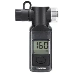 Topeak Shuttle Gauge Digital Luftdruckprüfer - Luftdruckprüfer für präzise Messungen, ideal für Radfahrer, um den optimalen Reifendruck zu gewährleisten.