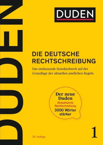Duden - Die deutsche Rechtschreibung 2024 - Fachbuch zur deutschen Rechtschreibung, umfassendes Standardwerk mit aktuellen amtlichen Regeln für präzises Schreiben und korrekte Kommunikation.