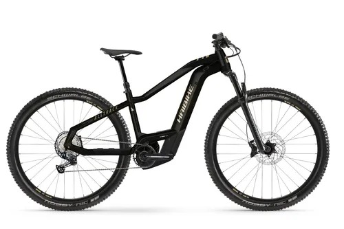 Haibike AllTrack 10 MTB E-Bike 27,5" 750Wh schwarz metallic - E-Bike mit Bosch Performance CX Motor, 120mm Federweg und modularer Zubehörmontage für entspannte Touren im leichten Gelände. Ideal für Abenteuer und lange Fahrten.