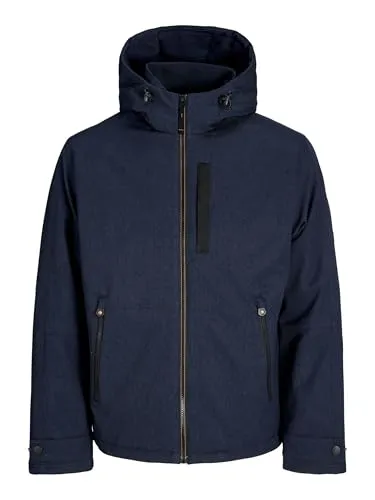 JACK & JONES Herren Pufferjacke JJEPARKER Dover Jacket - Funktionsjacke aus wasserabweisendem Material mit synthetischer Isolierung für optimale Wärme. Ideal für Alltag und Outdoor – stilvoll, funktional und bequem.