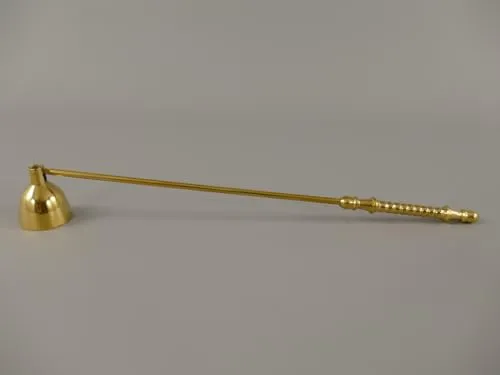 Kerzenlöscher Kerzen Löschhut Messing L 28 cm