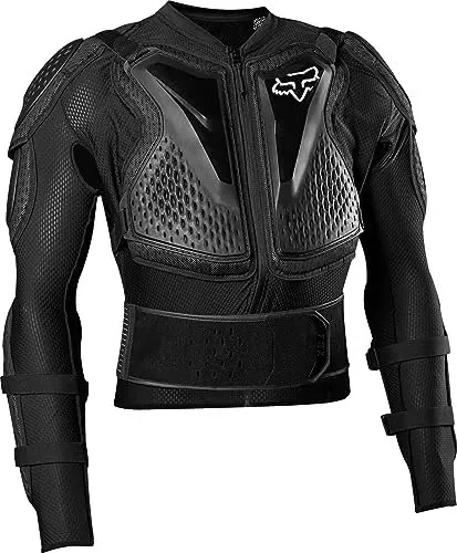 FOX Protektorjacke Titan Sport - Fahrradbekleidung mit umfassendem Körperpanzer, bietet maximale Bewegungsfreiheit und kühlenden Komfort durch clever angeordnete Lüftungszonen.