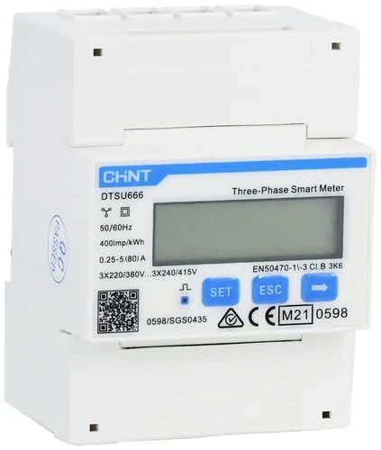 Chint G DTSU666-CT Drehstromzähler - Digitaler 3-Phasen Stromzähler mit präziser Messung für 230/400V, kompakt und zuverlässig – ideal für effiziente Energiekostenüberwachung.