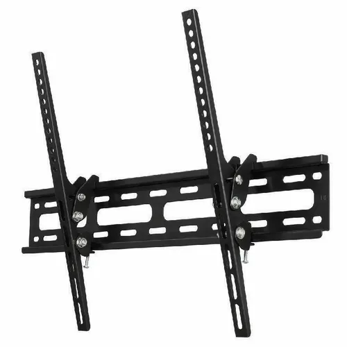 Hama TV Wandhalterung, neigbar für 32-75 Zoll Fernseher - TV-Wandhalterung für Flat TVs bis 40 kg, VESA 50x50 bis 600x400, einfache Installation mit Montagematerial und 10 Jahren Garantie für höchste Qualität.