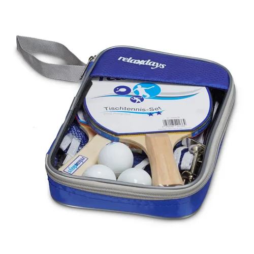 Tischtennis set tragbar leicht Ping Pong Set Tischtennis Zubehör 2 Schläger